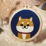 Punch Needle Kit for Beginners | Shiba Inu Art