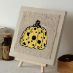 Punch Needle Wall Art Kit | Yayoi Kusama Pumpkin