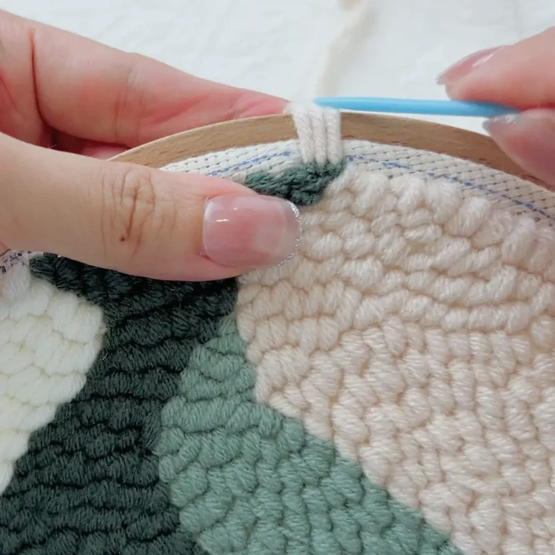 g – keep stitches tight and even